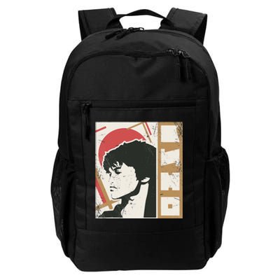 Viktor Tsoi Rock Musician Russia Cinema USSR Daily Commute Backpack