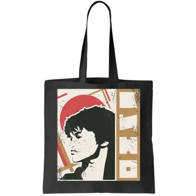 Viktor Tsoi Rock Musician Russia Cinema USSR Tote Bag