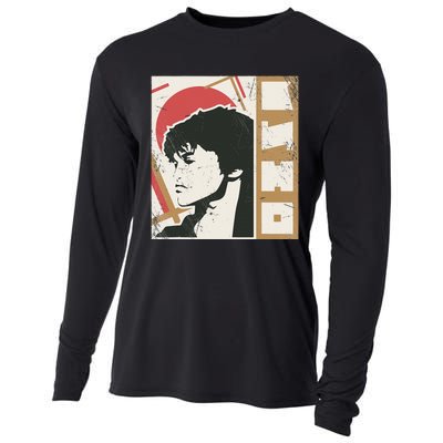 Viktor Tsoi Rock Musician Russia Cinema USSR Cooling Performance Long Sleeve Crew