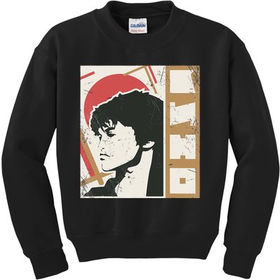 Viktor Tsoi Rock Musician Russia Cinema USSR Kids Sweatshirt