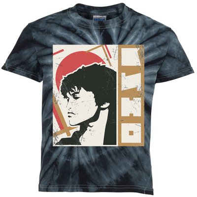 Viktor Tsoi Rock Musician Russia Cinema USSR Kids Tie-Dye T-Shirt