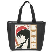 Viktor Tsoi Rock Musician Russia Cinema USSR Zip Tote Bag