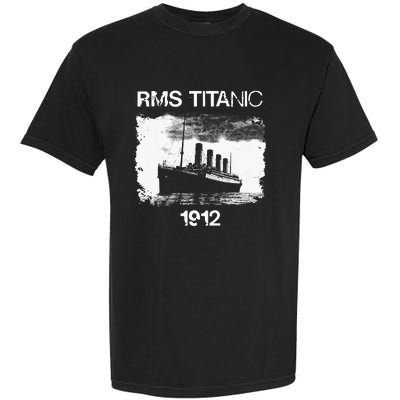 Vintage Titanic Remembrance Day RMS 1912, The Ship of Dreams Garment-Dyed Heavyweight T-Shirt