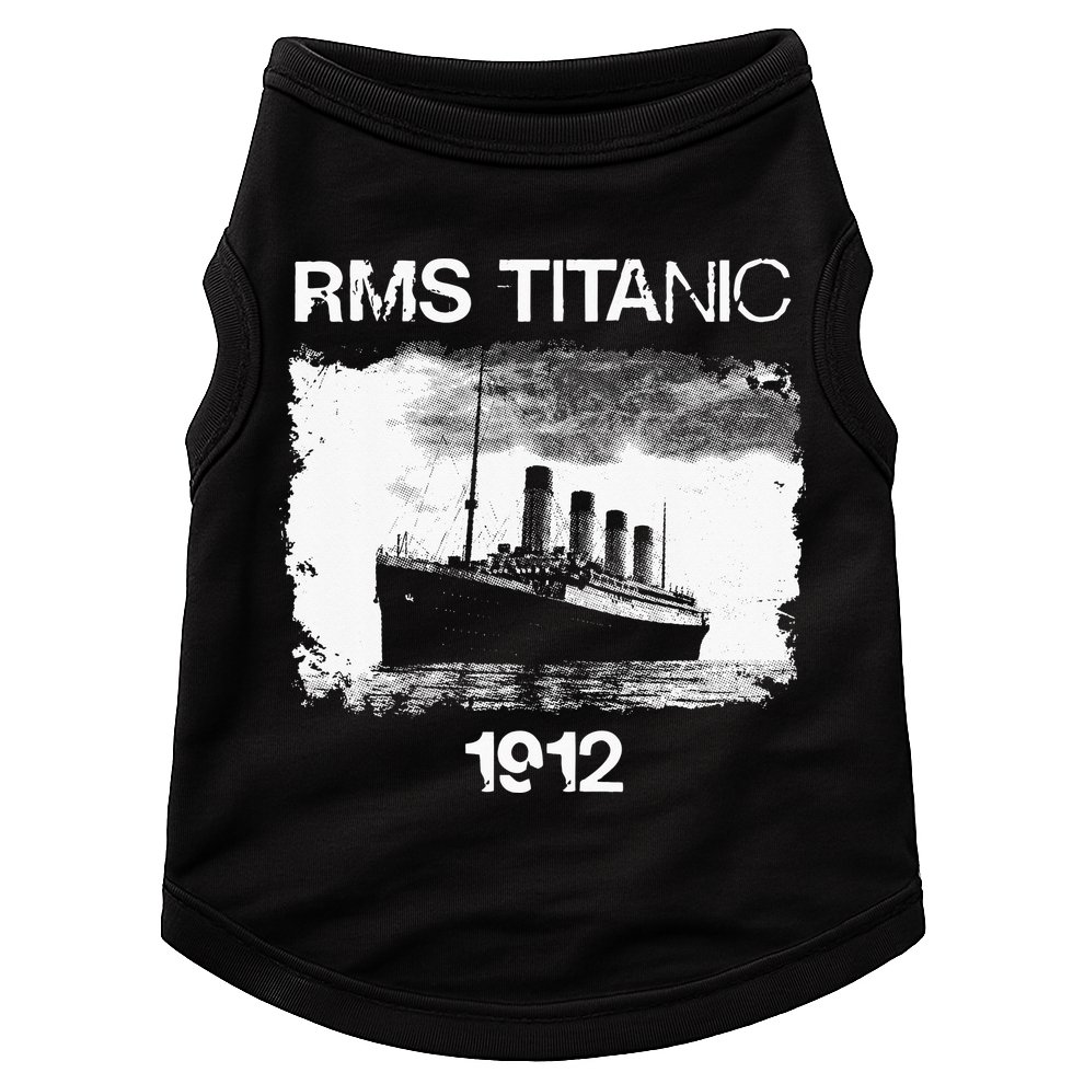 Vintage Titanic Remembrance Day RMS 1912, The Ship of Dreams Doggie Tank