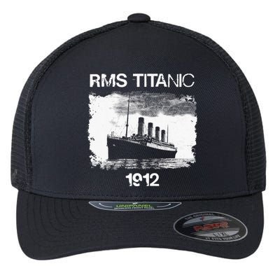 Vintage Titanic Remembrance Day RMS 1912, The Ship of Dreams Flexfit Unipanel Trucker Cap