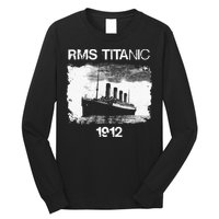 Vintage Titanic Remembrance Day RMS 1912, The Ship of Dreams Long Sleeve Shirt
