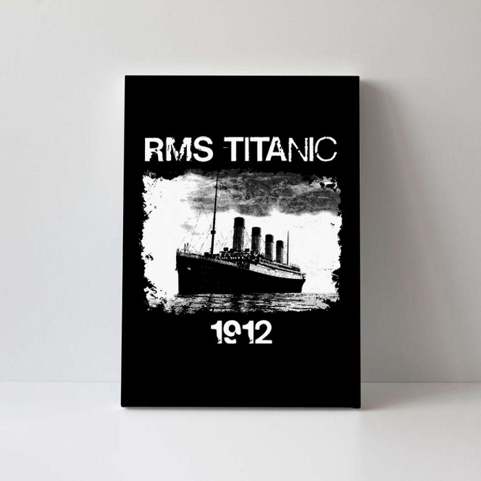 Vintage Titanic Remembrance Day RMS 1912, The Ship of Dreams Canvas