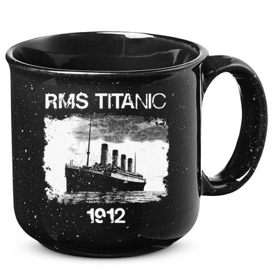 Vintage Titanic Remembrance Day RMS 1912, The Ship of Dreams 15oz Campfire Ceramic Mug