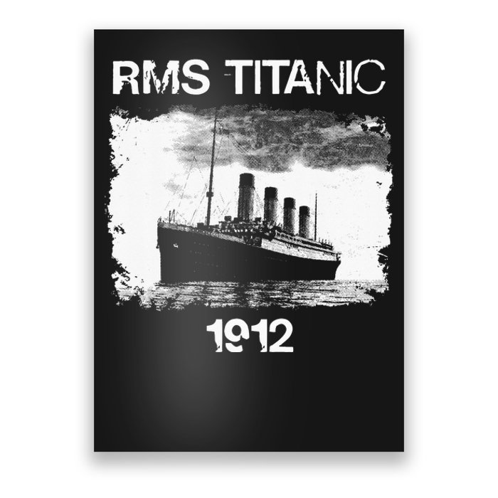 Vintage Titanic Remembrance Day RMS 1912, The Ship of Dreams Poster