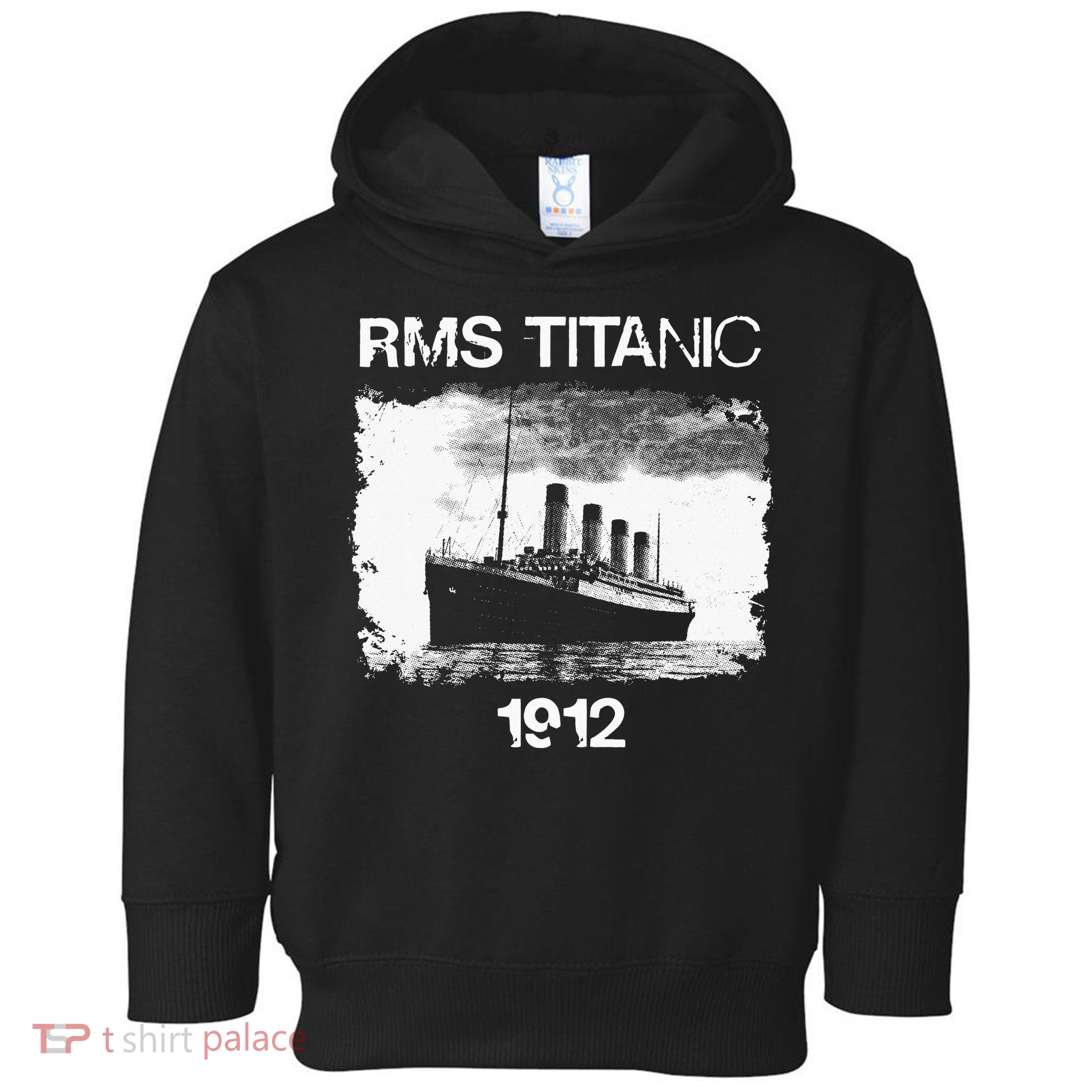 Vintage Titanic Remembrance Day RMS 1912, The Ship of Dreams Toddler Hoodie
