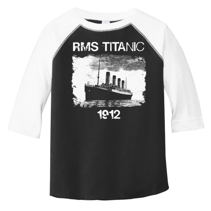 Vintage Titanic Remembrance Day RMS 1912, The Ship of Dreams Toddler Fine Jersey T-Shirt