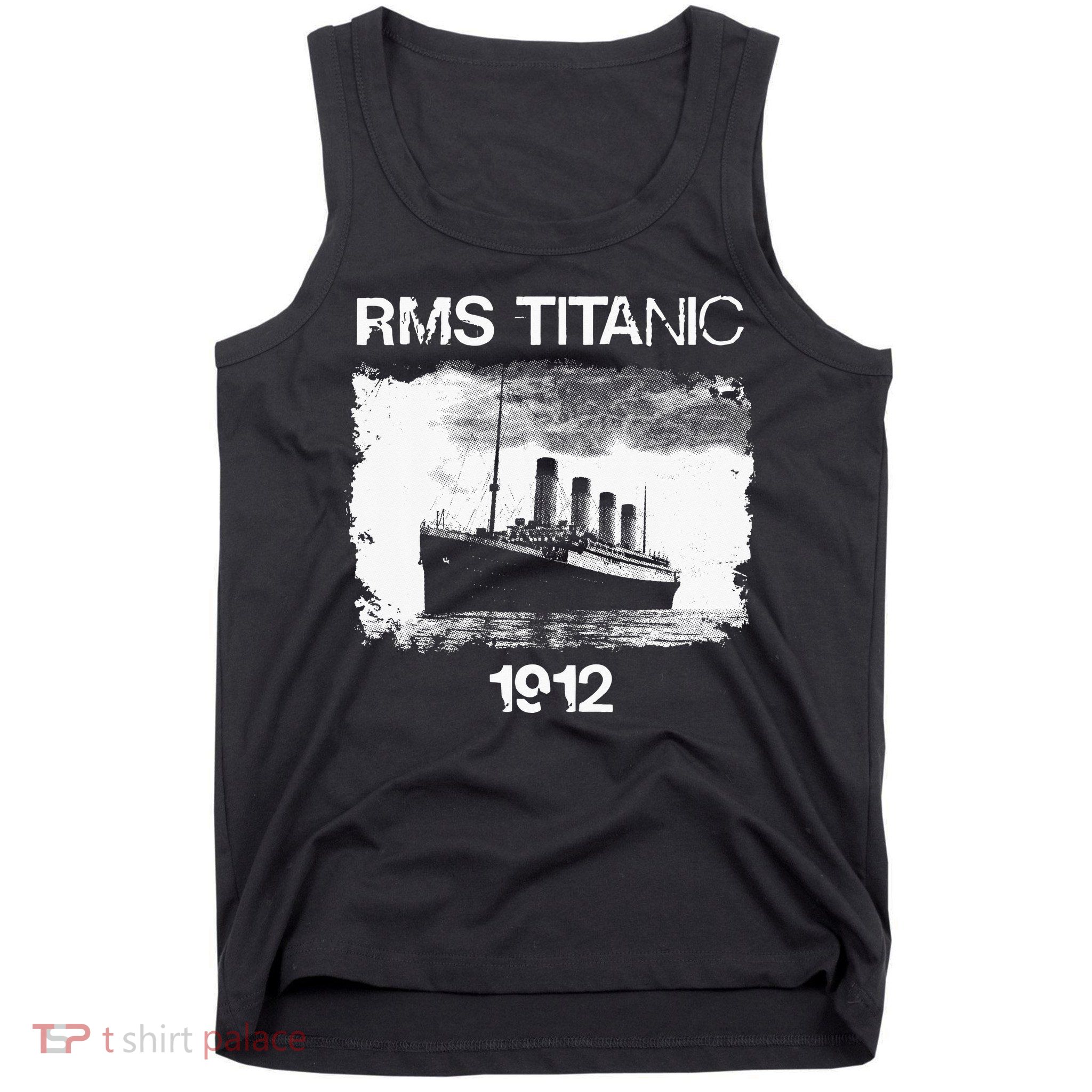 Vintage Titanic Remembrance Day RMS 1912, The Ship of Dreams Tank Top