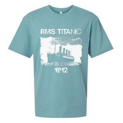 Vintage Titanic Remembrance Day RMS 1912, The Ship of Dreams Sueded Cloud Jersey T-Shirt