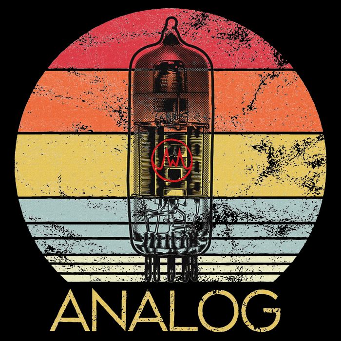 Vacuum Tube Retro Analog Audio Valve Amp Hi Fi Or Guitar Cooling Performance Crew T-Shirt