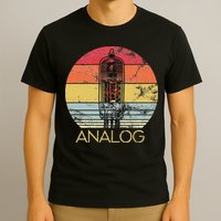 Vacuum Tube Retro Analog Audio Valve Amp Hi Fi Or Guitar T-Shirt