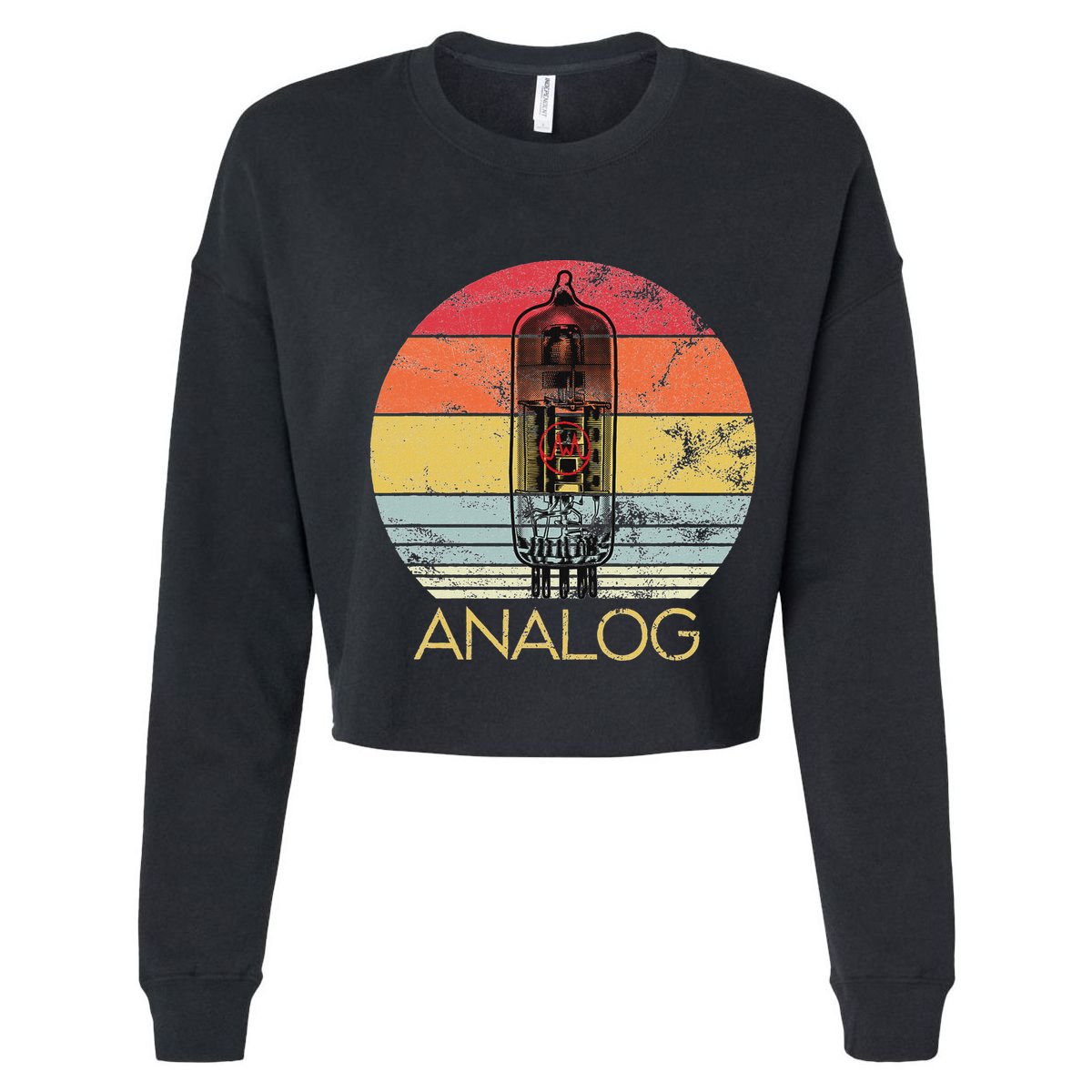 Vacuum Tube Retro Analog Audio Valve Amp Hi Fi Or Guitar Tall T-Shirt