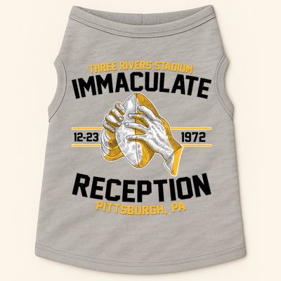 Vintage Three Rivers Stadium Immaculate Reception Football Doggie Tank