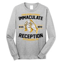 Vintage Three Rivers Stadium Immaculate Reception Football Long Sleeve Shirt