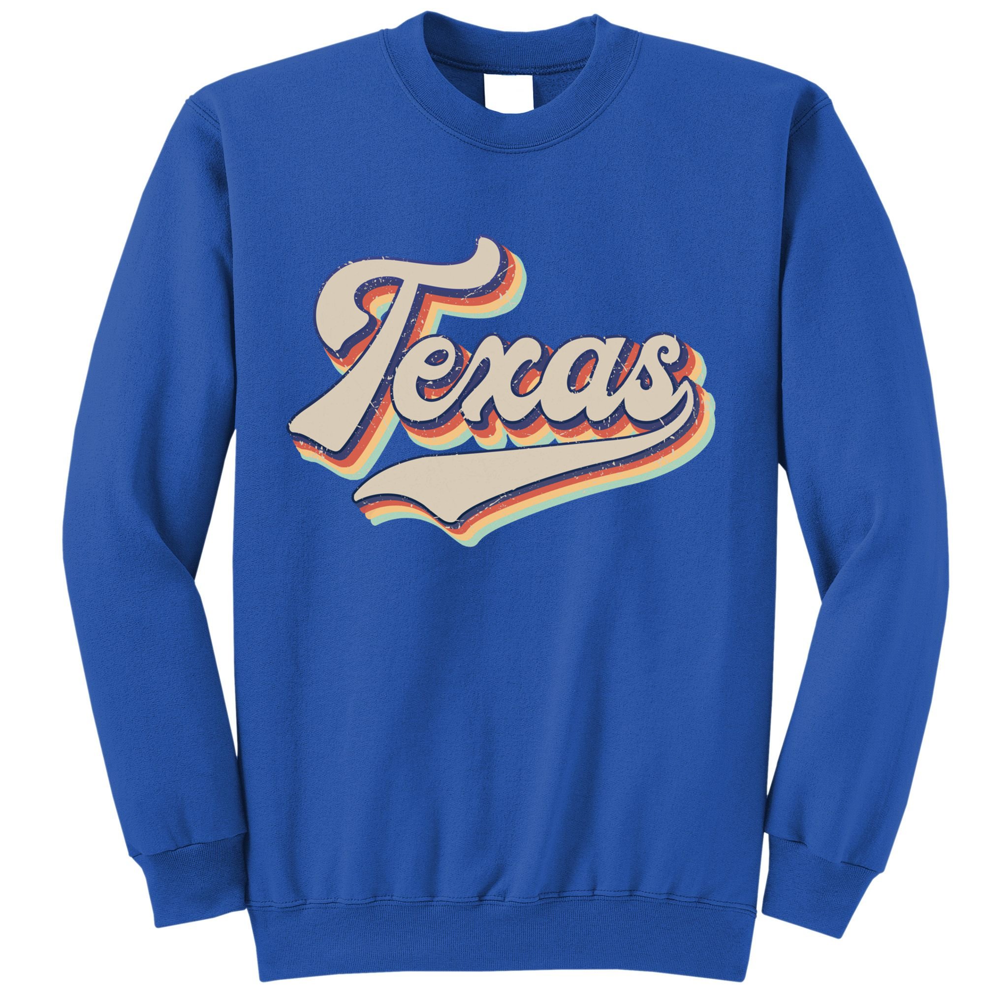 Vintage Texas Retro Sports Funny Gift Funny Gift Sweatshirt