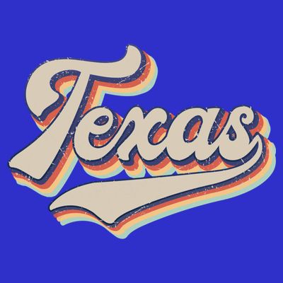 Vintage Texas Retro Sports Funny Gift Funny Gift T-Shirt