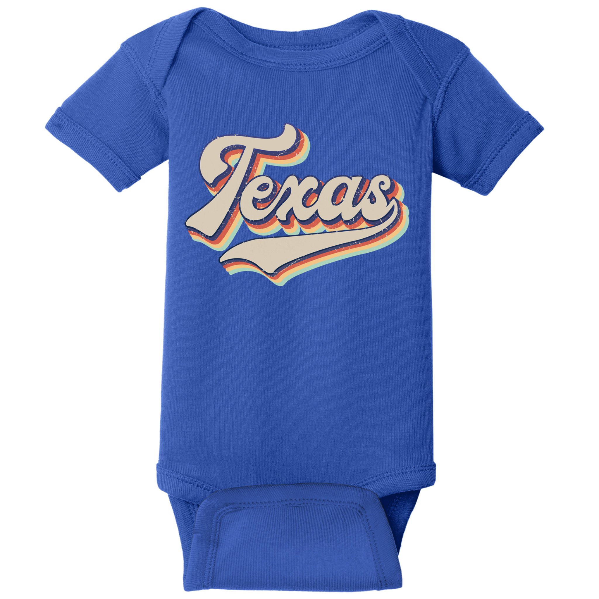 Vintage Texas Retro Sports Funny Gift Funny Gift Baby Bodysuit