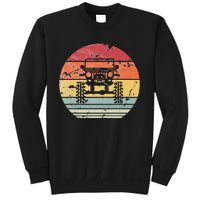 Vintage Truck Retro Sunset 4x4 Car Off Road Sweatshirt