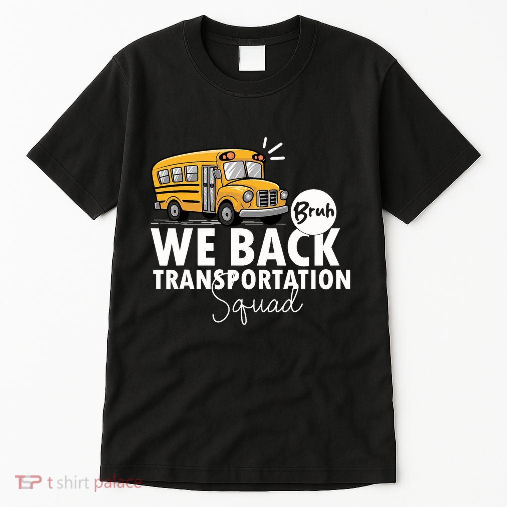 Vintage Transportation Squad Retro School Bus Driver Tall T-Shirt