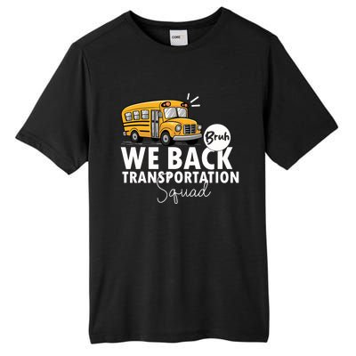 Vintage Transportation Squad Retro School Bus Driver Tall Fusion ChromaSoft Performance T-Shirt