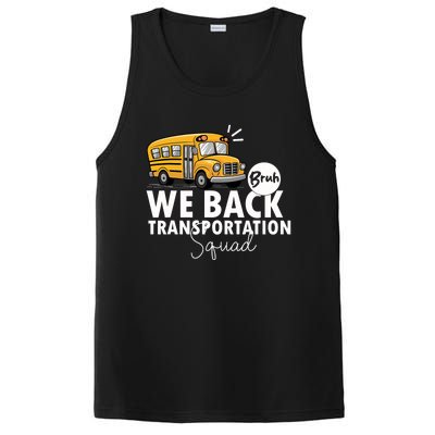 Vintage Transportation Squad Retro School Bus Driver PosiCharge Competitor Tank