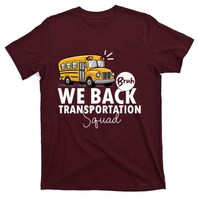 Vintage Transportation Squad Retro School Bus Driver T-Shirt