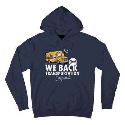 Vintage Transportation Squad Retro School Bus Driver Tall Hoodie