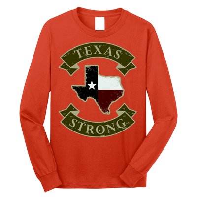 Vintage Texas Strong Logo Long Sleeve Shirt