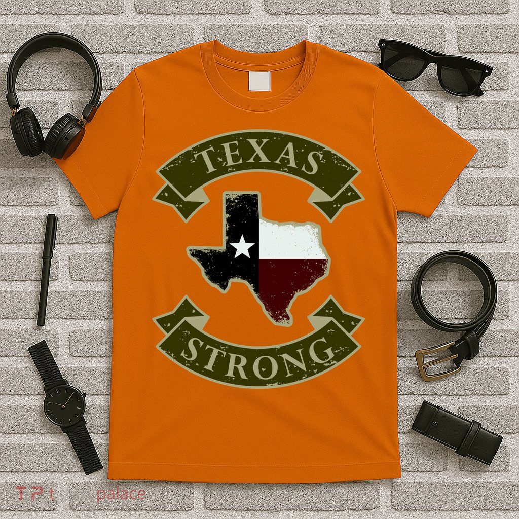 Vintage Texas Strong Logo T-Shirt