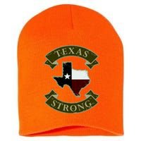 Vintage Texas Strong Logo Short Acrylic Beanie