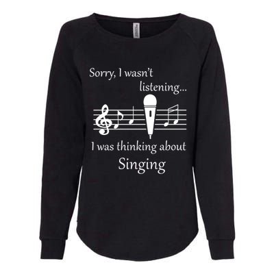 Voice Trainer Singer Music Teacher Musician Gift Womens California Wash Sweatshirt