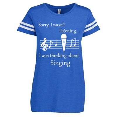 Voice Trainer Singer Music Teacher Musician Gift Enza Ladies Jersey Football T-Shirt