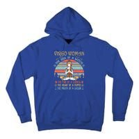 Virgo The Soul Of A Witch Vintage Birthday Gift Tall Hoodie