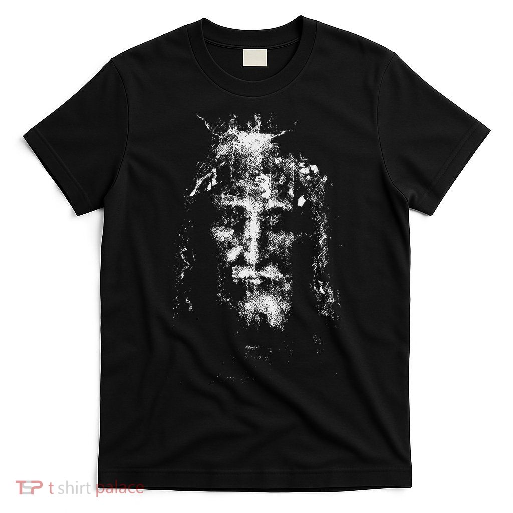 Vintage The Shroud Of Turin Holy Face Of Jesus T-Shirt