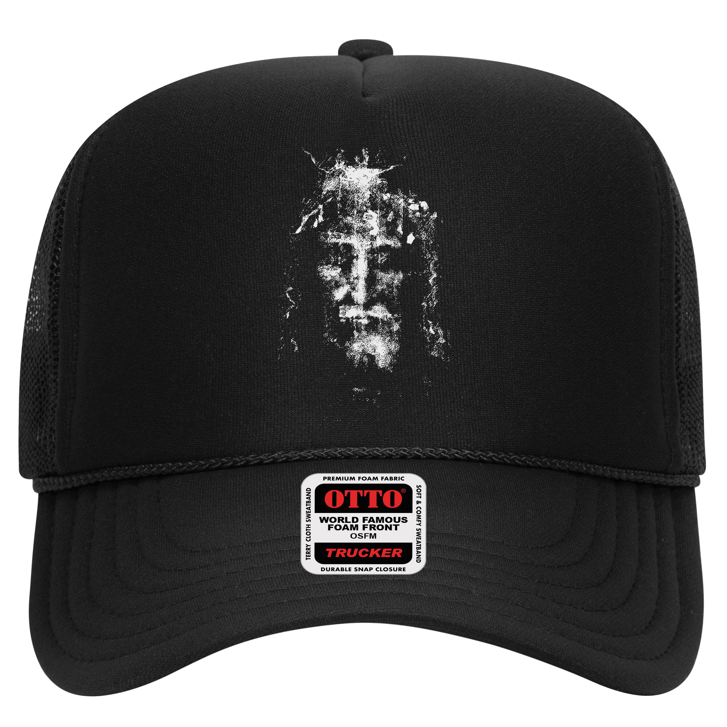 Vintage The Shroud Of Turin Holy Face Of Jesus Hat