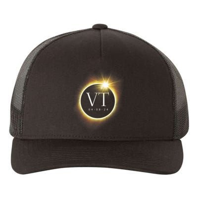 Vt Total Solar Eclipse 2024 Yupoong Adult 5-Panel Trucker Hat