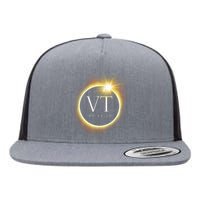 Vt Total Solar Eclipse 2024 Flat Bill Trucker Hat