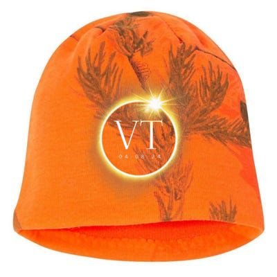 Vt Total Solar Eclipse 2024 Kati - Camo Knit Beanie