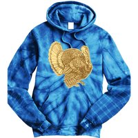 Vintage Thanksgiving Turkey Gift Tie Dye Hoodie