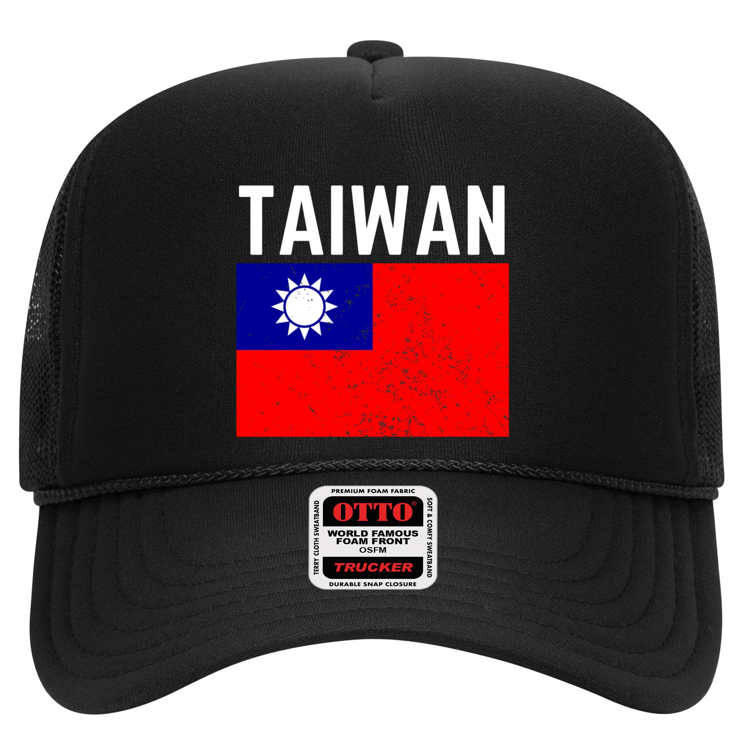 Vintage Taiwan Taiwanese Flag Pride Gift Funny Gift Hat