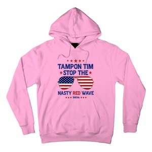 Vote Tampon Tim Will Stop The Red Wave American Flag 2024 Hoodie