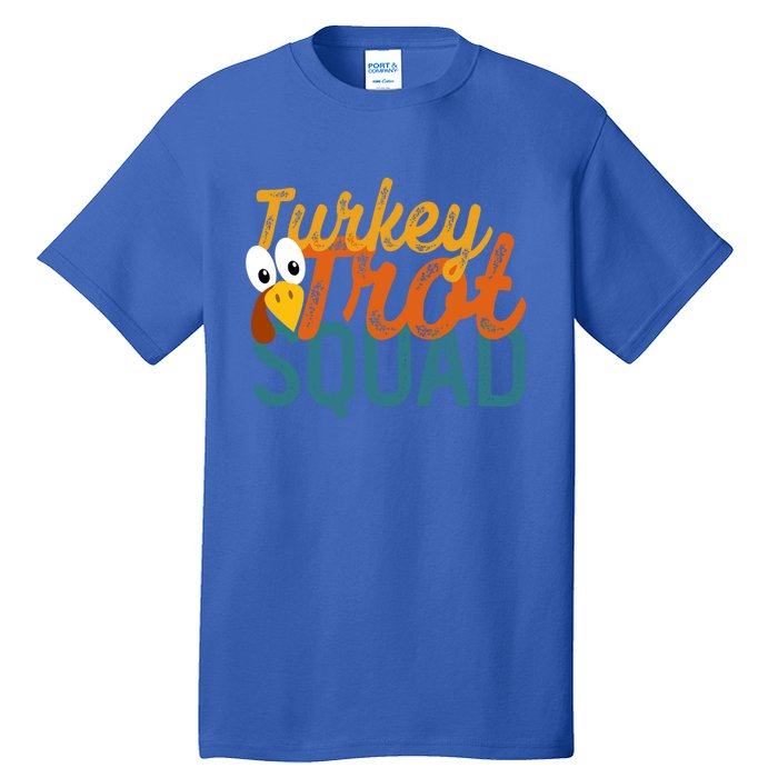 Vintage Turkey Trot Squad Gift Tall T-Shirt