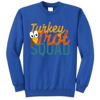 Vintage Turkey Trot Squad Gift Tall Sweatshirt