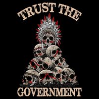 Vintage Trust The Government Skull Native American T-Shirt
