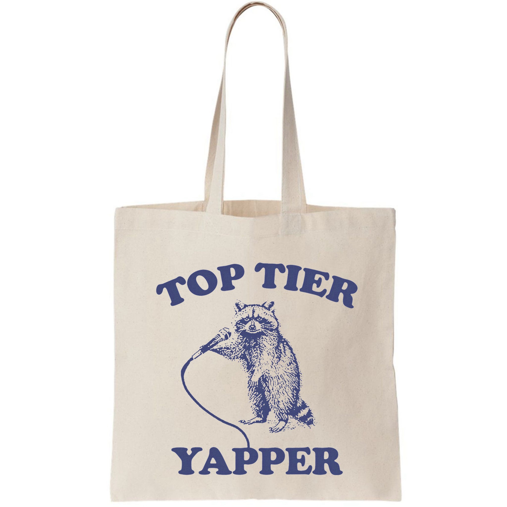 Vintage Top Tier Yapper Meme Retro Cartoon Bag