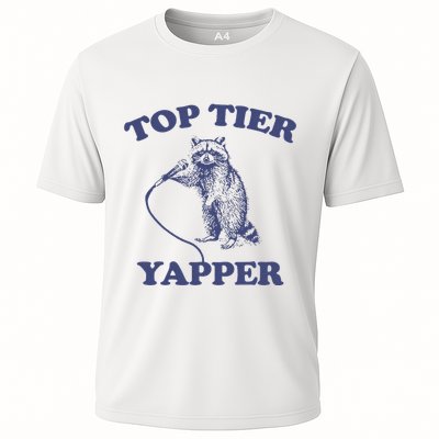 Vintage Top Tier Yapper Meme Retro Cartoon Performance Shirt